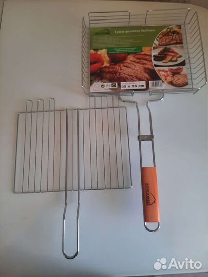 Решетка для гриля и барбекю. Новая