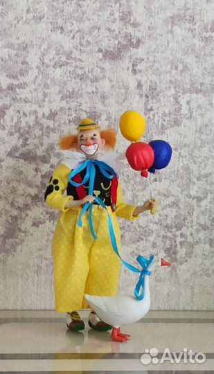 Интерьерная игрушка клоун