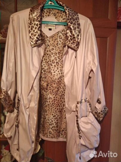 Плащ женский легкий размер 58