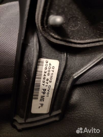 Корпус зеркала Volvo S80 (левое)