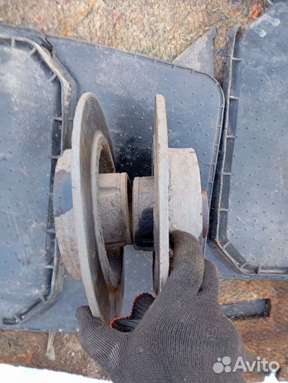 Тормозные диски задние renault scenic 2 пара