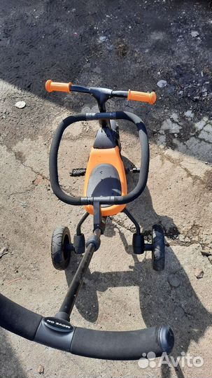 Детский велосипед с ручкой бу