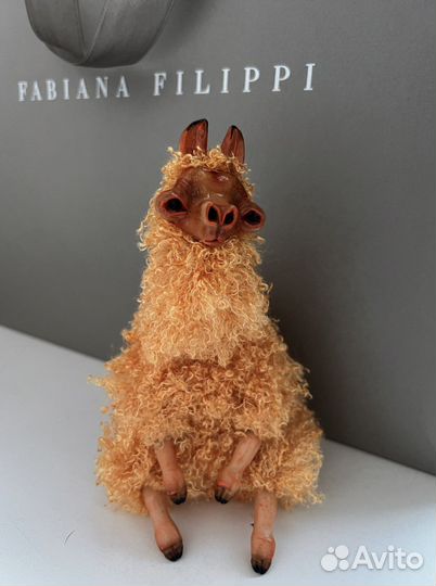 Лама,игрушка ручной работы