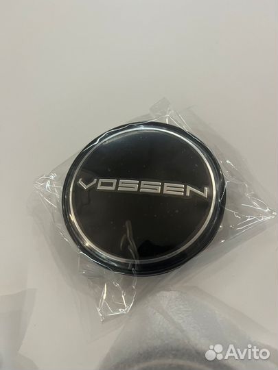Комплект заглушек на литые диски vossen 68/62/9мм