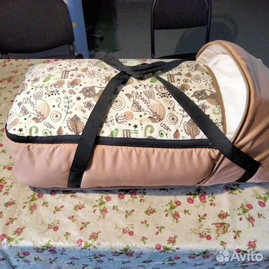 Люлька переноска для новорожденных б/у