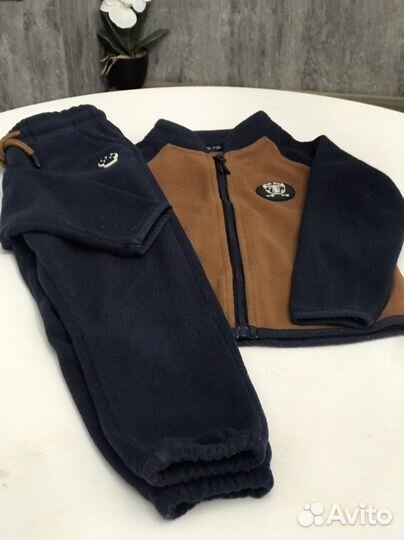 Спортивный костюм флисовый поддева