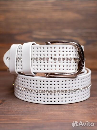 Ремень женский кожаный