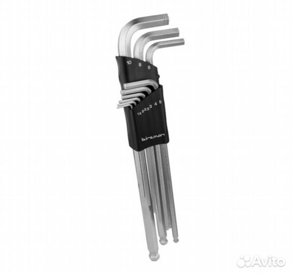 Набор шестигранников Birzman Hex Key Ball Point, 9 шт