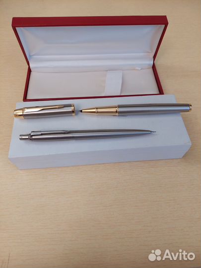 Ручка роллер parker и карандаш цанговый паркер