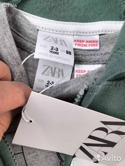 Костюм тёплый на мальчика Zara тройка 92-98