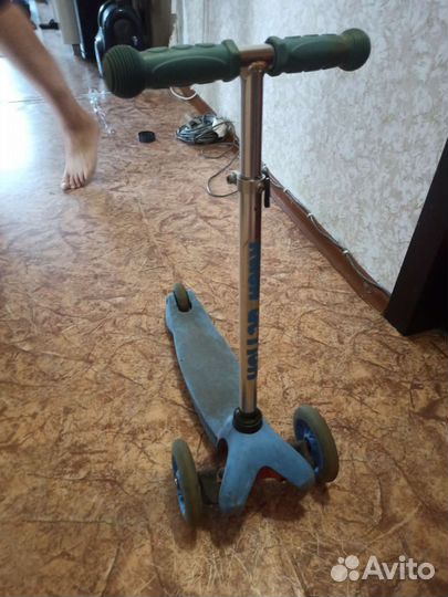 Самокат детский трехколесный бу