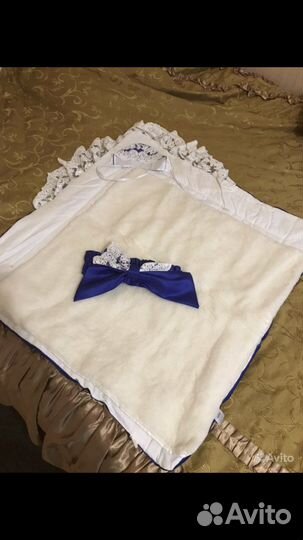 Конверт и одежда на выписку 56 размер