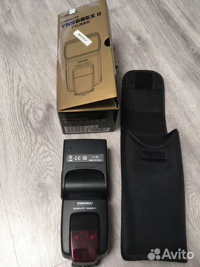 Вспышка yongnuo speedlite