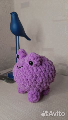 Жабка (вязаная игрушка)