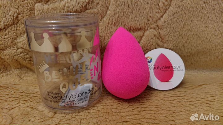 Спонж для лица BeautyblenderQueen(новый,оригинал)