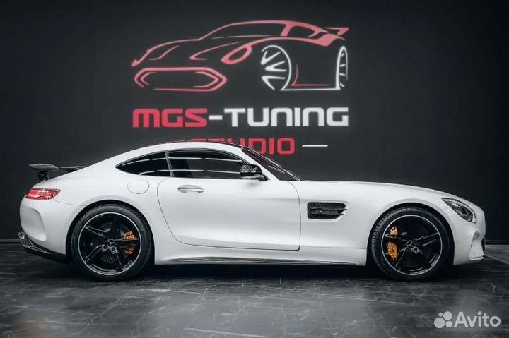 Пороги стиль AMG GT-R Mercedes AMG GT C190