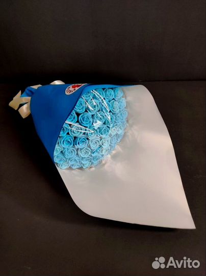 Букет - 51 Роза из Белого Шоколада