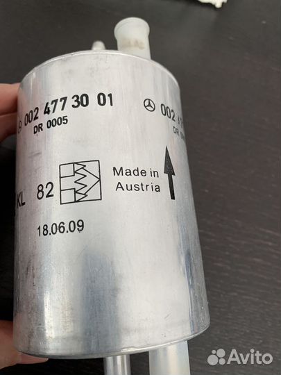 Топливный фильтр на мерседес