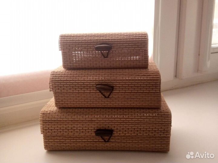 Комплект декоративных коробок