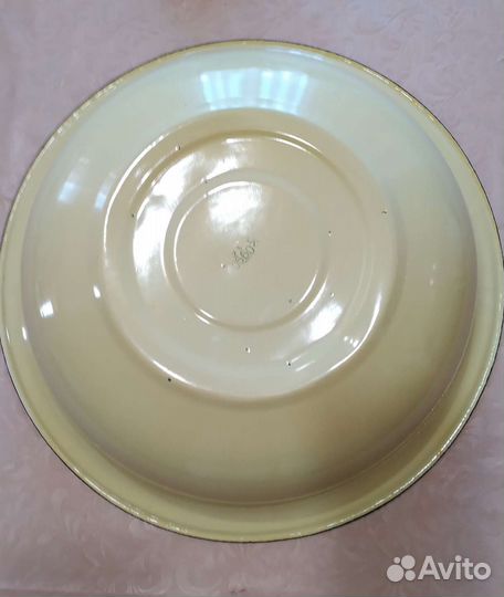 Таз эмалированный 10л