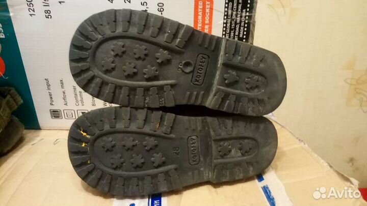 Ботинки для мальчика, натуральная кожа