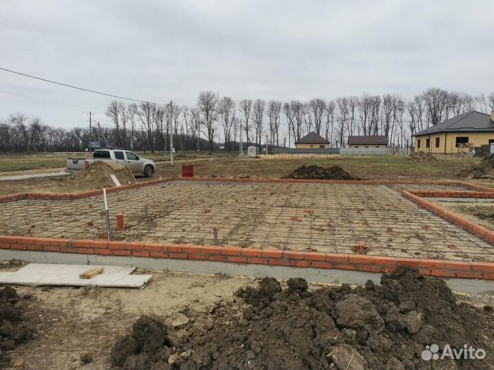 Строительство фундамента под ключ