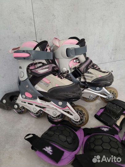 Роликовые коньки размер 28 - 31