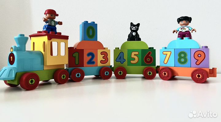 Lego duplo поезд