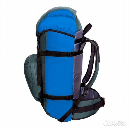 Рюкзак манарага Турист-60, серо-синий