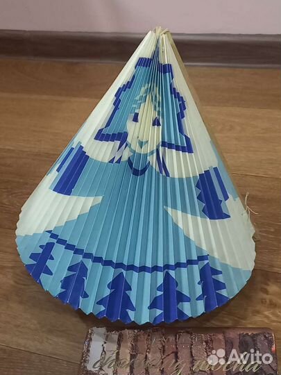 Ёлочная игрушка СССР. Фонарик - раскладушка