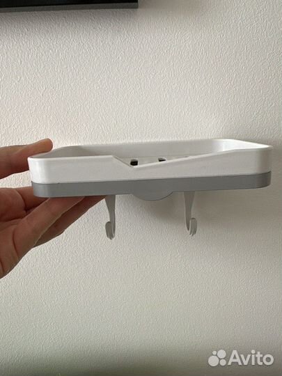 Мыльница для ванной кухни 3 с крючками цена за все