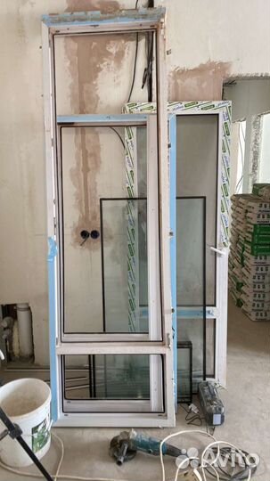 Балконная рама Выход на балкон