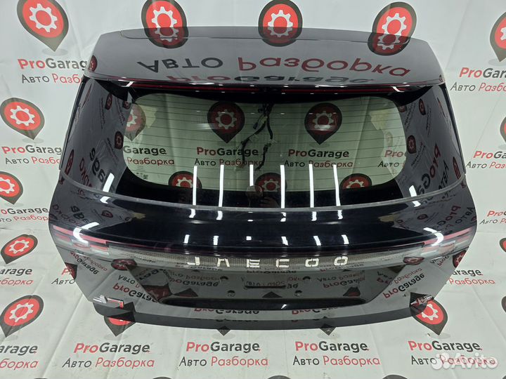 Крышка дверь багажника Jaecoo J7 черная в сборе