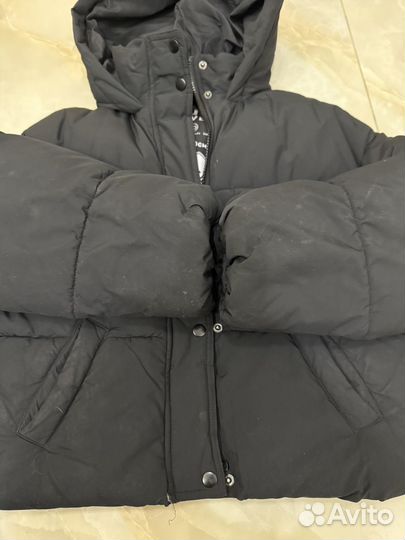 Вещи для девочки куртка 140 и сапоги 36