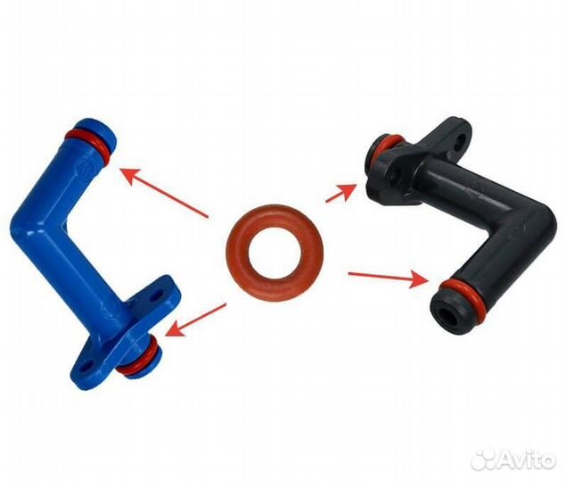 Уплотнитель штуцера заварочного узла Bosch TES