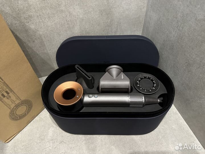 Фен Dyson Supersonic HD08 никель/медь