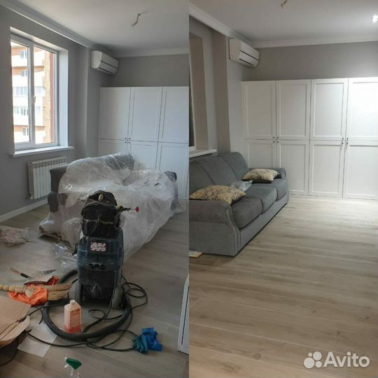 Клининг, уборка квартир. Цена по фото