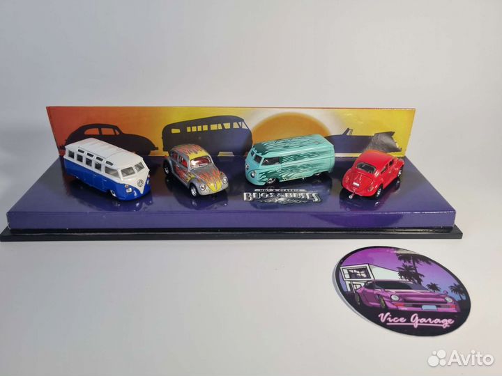 Hot Wheels 100 Hot & Classic Bugs & Buses