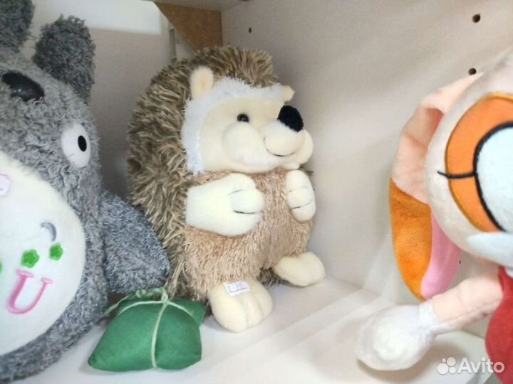 Еж игрушка мягкая 21 см