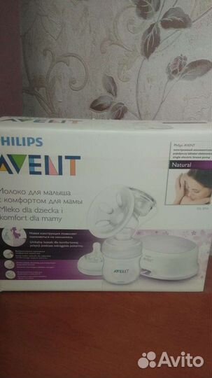 Молокоотсос avent электрический