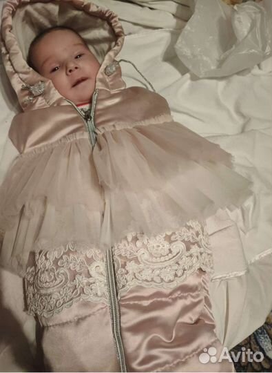 Конверт на выписку для девочки