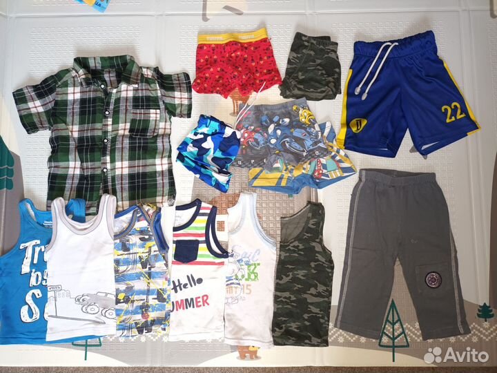 Вещи на лето пакетом размер 80