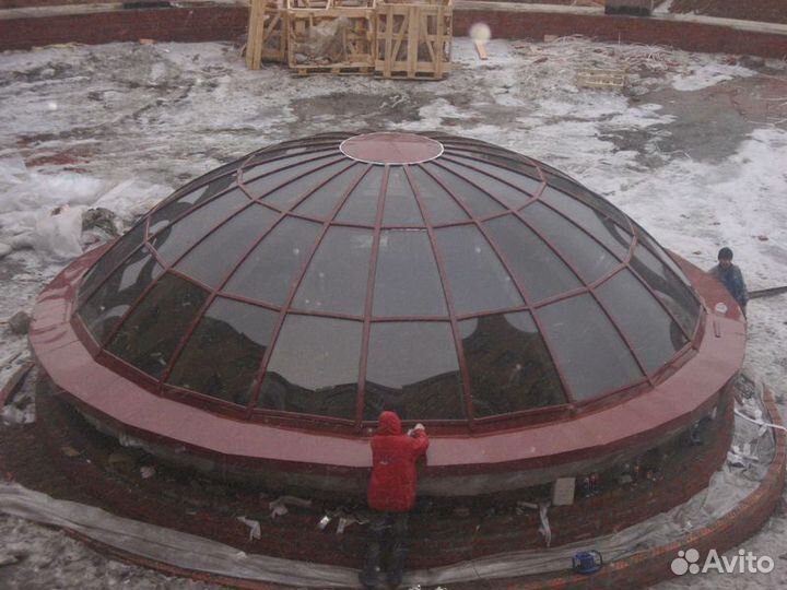 Остекление куполов