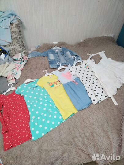 Вещи пакетом на девочку 116 размер