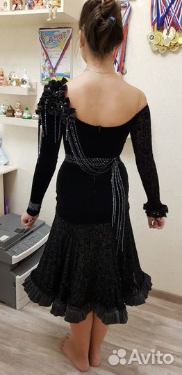 Платье для бальных танцев латина