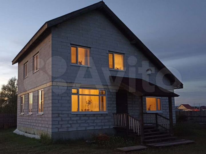 Коттедж 112,7 м² на участке 15 сот.