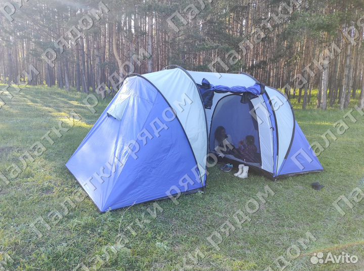 Палатка 4 х местная 2 комнатная
