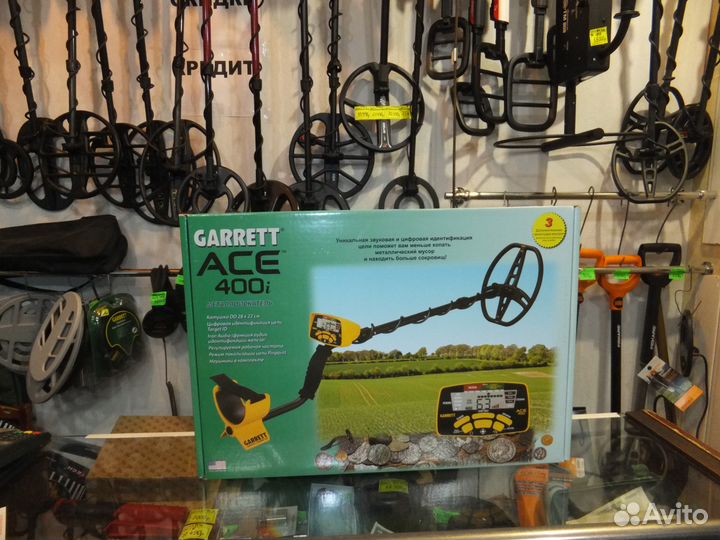 Металлоискатель Garrett ACE 400i