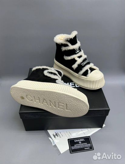 Кеды chanel зима