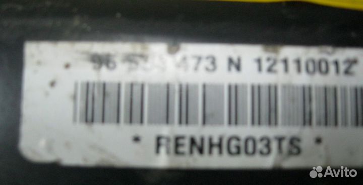 Подушка безопасности пассажирская Lacetti